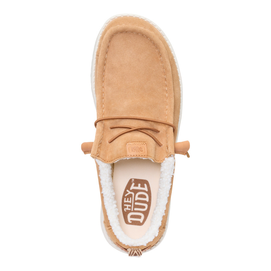 Wally Suede Shearling ÿ Lion Orange/Multi - Image 6