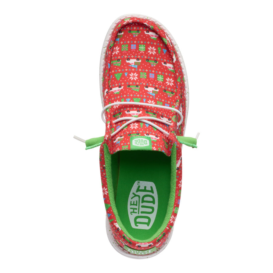 Wally Holiday Sweater - Red/Green/Multi - Image 6