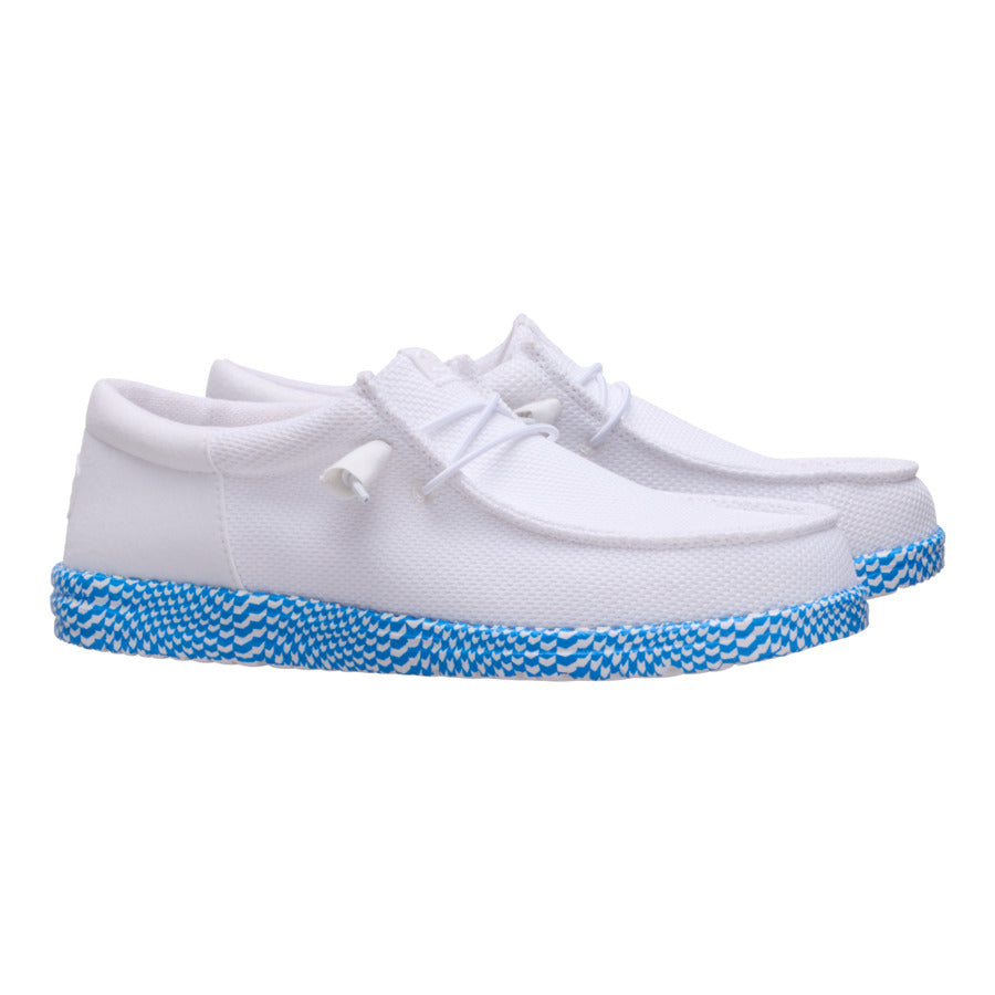 Wally Funk Warped Geo - White/Brilliant Blue - Image 2