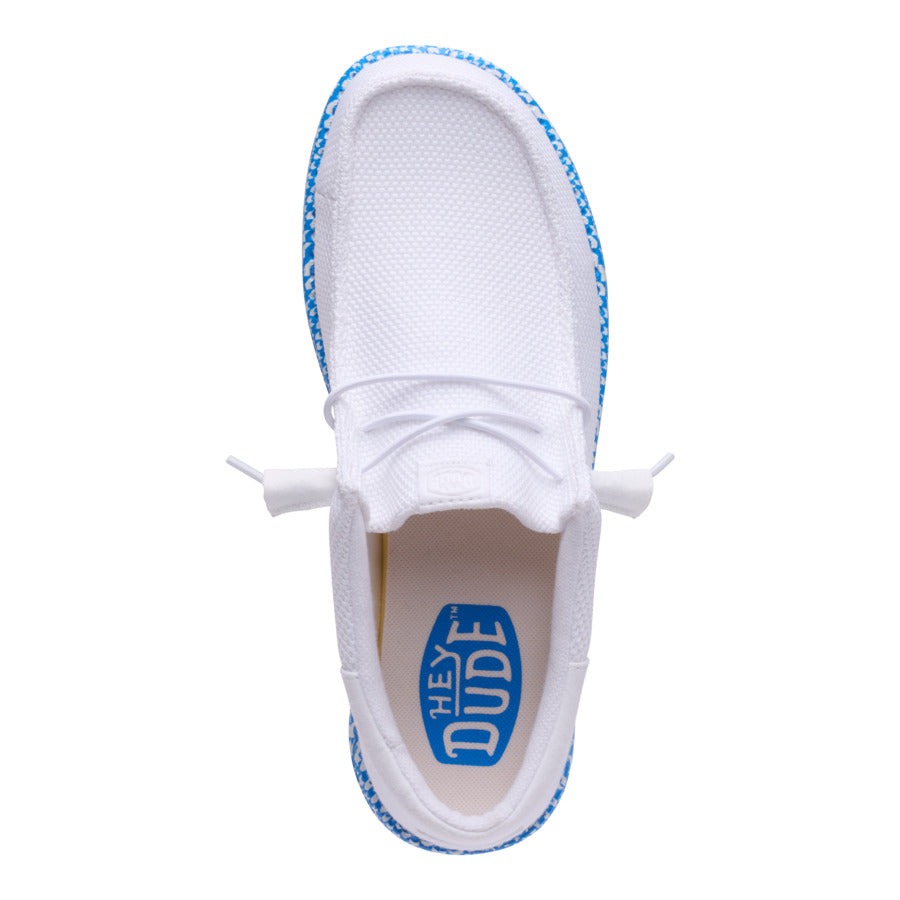 Wally Funk Warped Geo - White/Brilliant Blue - Image 6