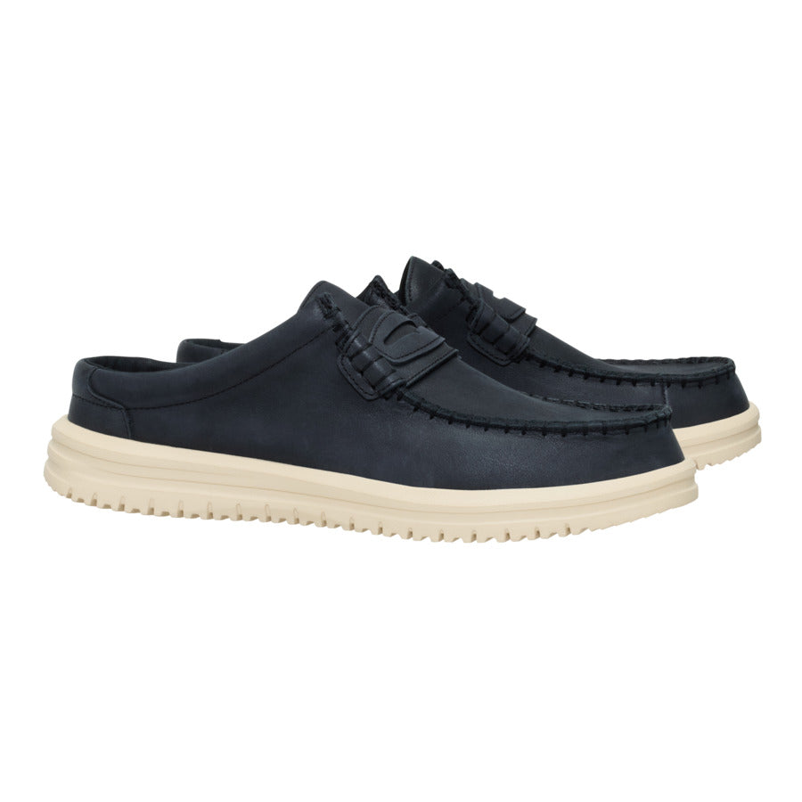 Wally Nxt Mule Leather - Black/Wood Ash - Image 2