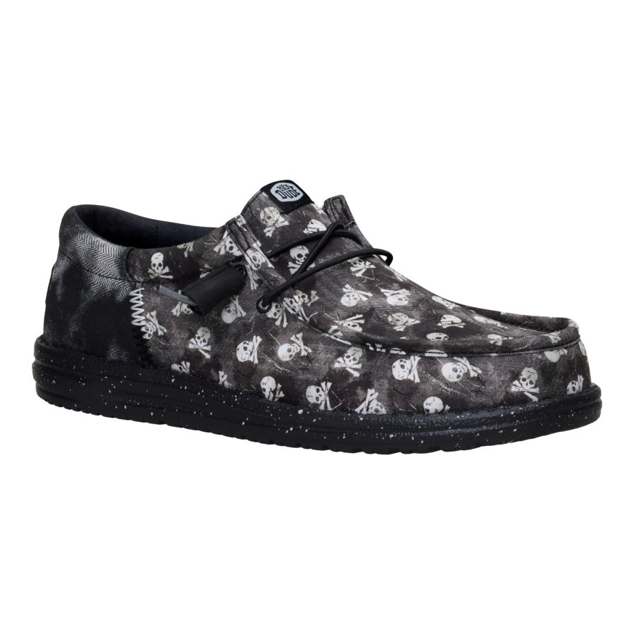 Wally Funk Skull Print - Black/Black Oyster - Image 7