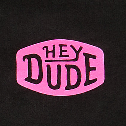 Go To Buckle Hoodie - Black/Pink - Image 3