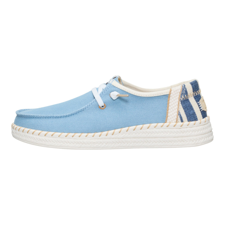 Wendy Espadrille Denim ÿ Light Blue