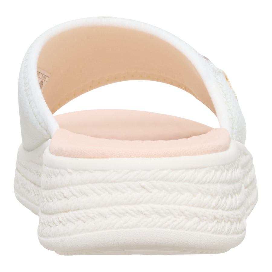 Tide Espadrille Slide ÿ Off White/Tan - Image 5