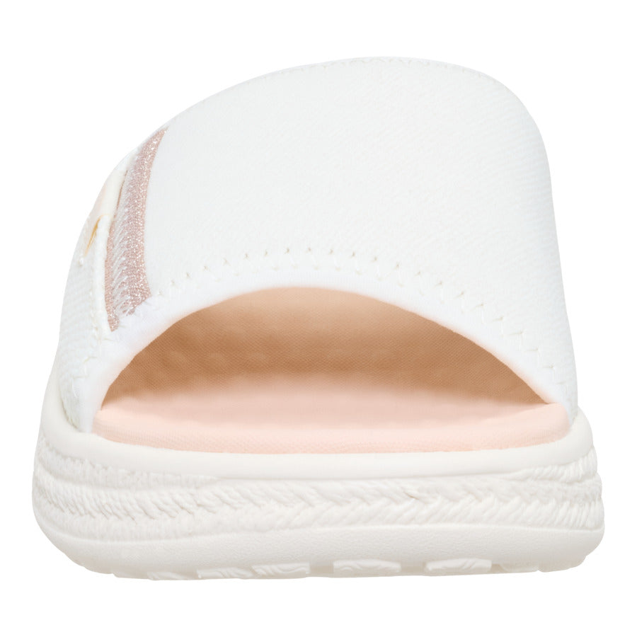 Tide Espadrille Slide ÿ Off White/Tan - Image 4
