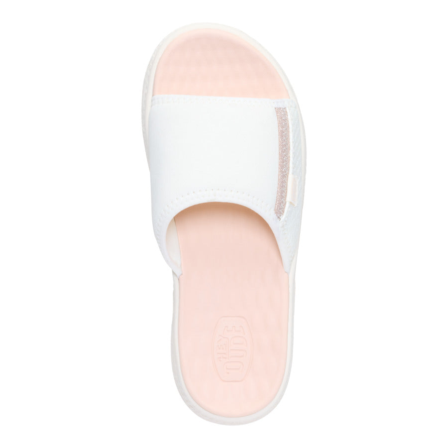 Tide Espadrille Slide ÿ Off White/Tan - Image 6