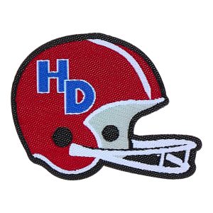 Football Helmet Patch ÿ Football Helmet Multi