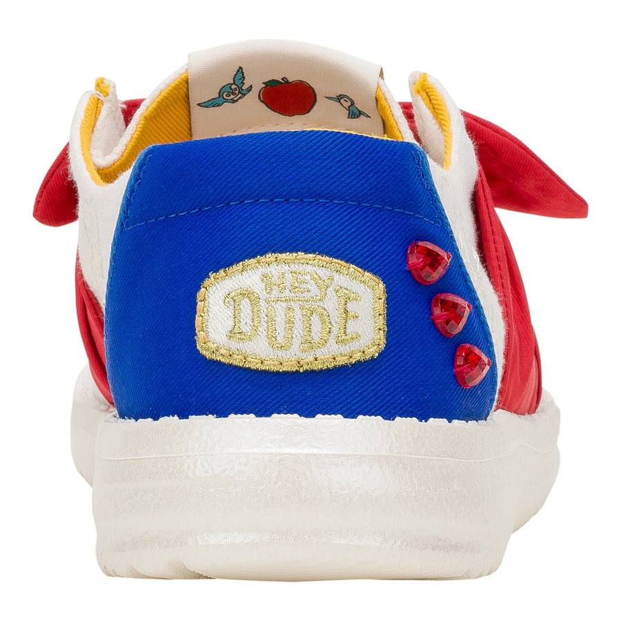 Wendy Bow Snow White ÿ White/Blue/Red - Image 5