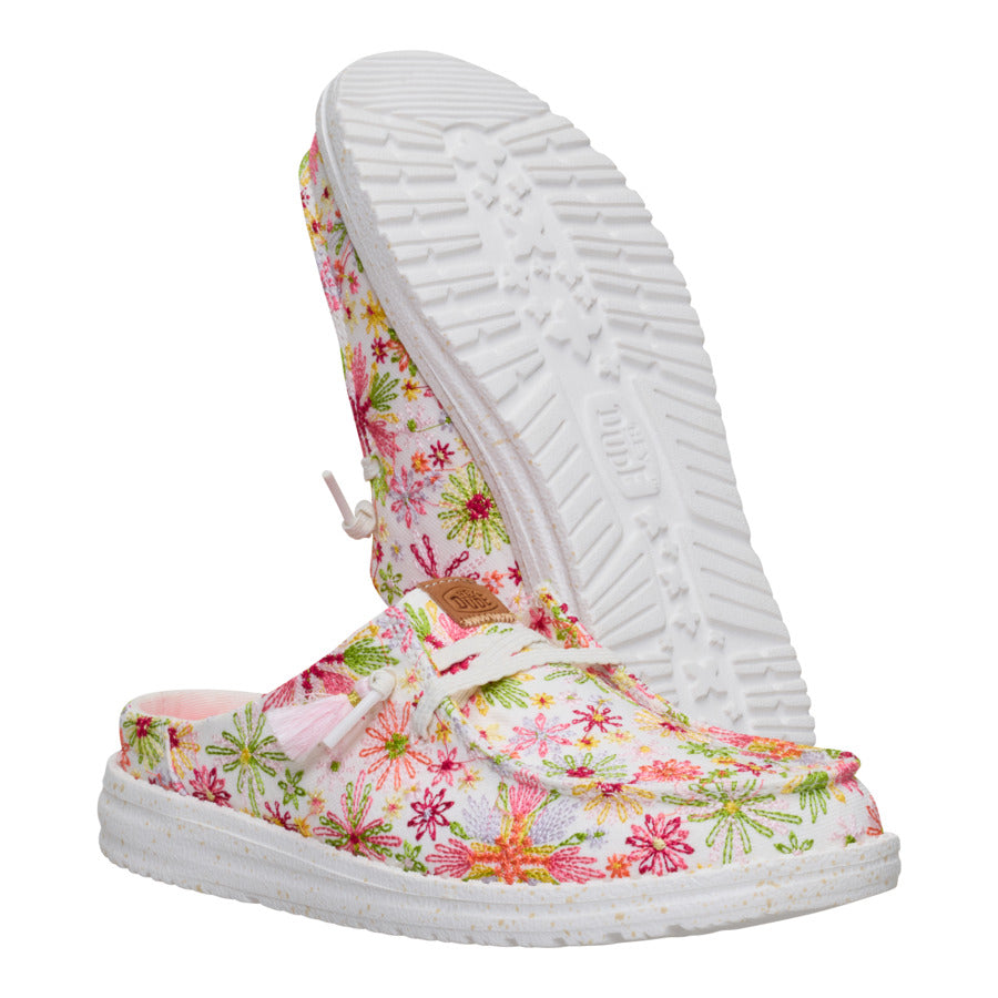 Wendy Slip Embroidered Floral ÿ White/Multi - Image 3