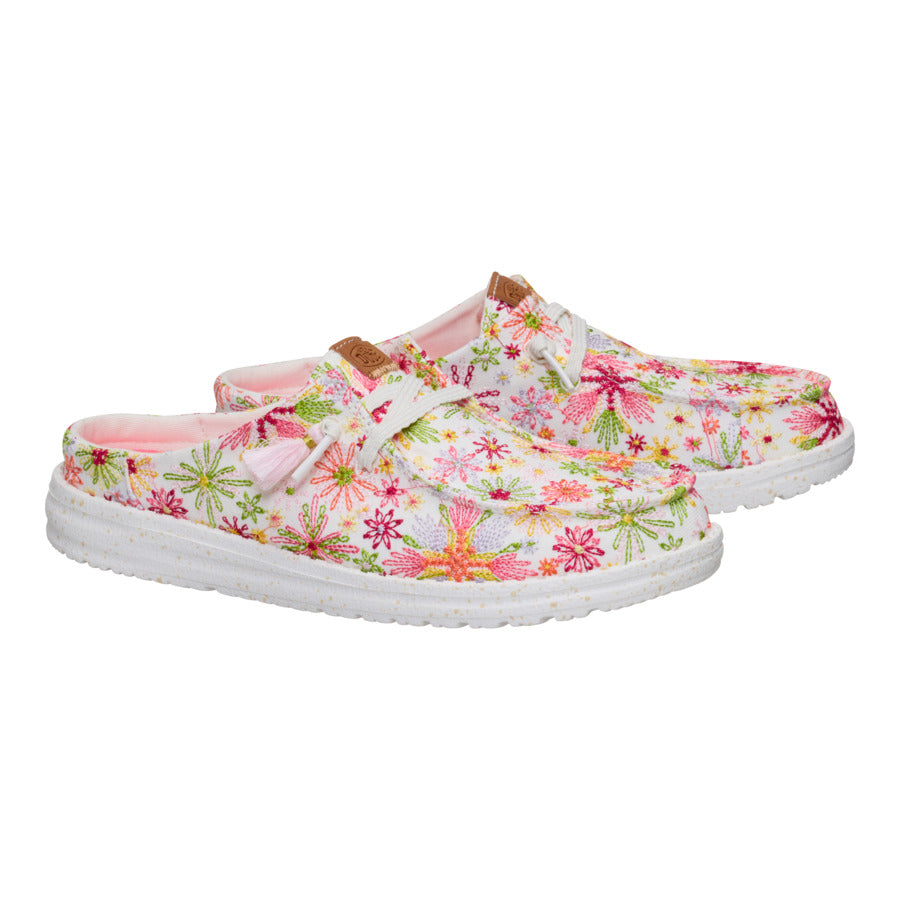 Wendy Slip Embroidered Floral ÿ White/Multi - Image 2