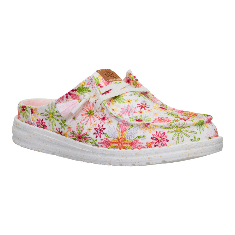 Wendy Slip Embroidered Floral ÿ White/Multi - Image 7