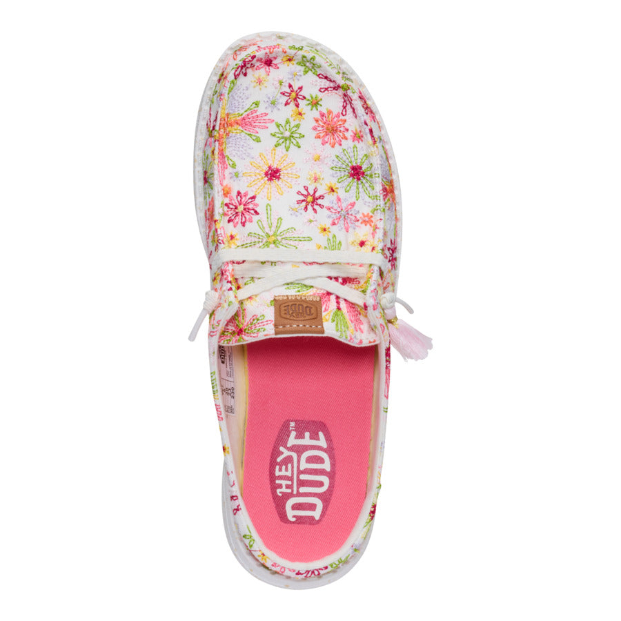 Wendy Slip Embroidered Floral ÿ White/Multi - Image 6