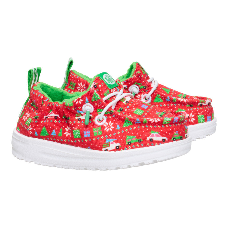 Lildude Holiday Sweater ÿ Red/Green - Image 2
