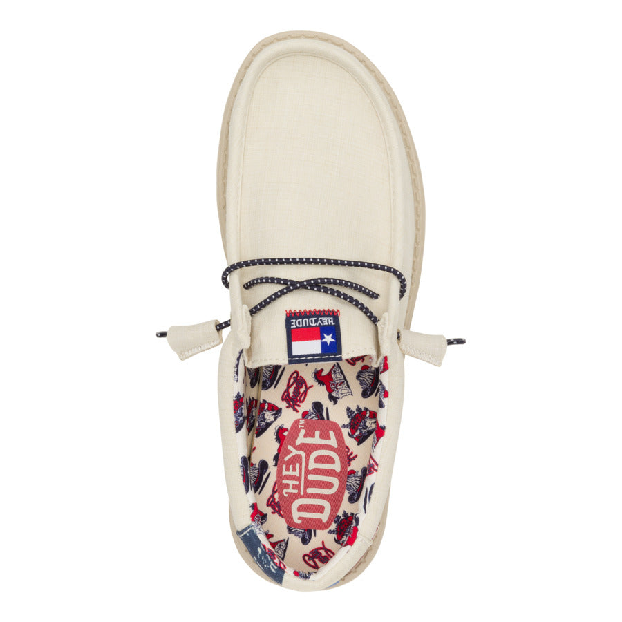 Wally Texas Flag - Bone White - Image 6