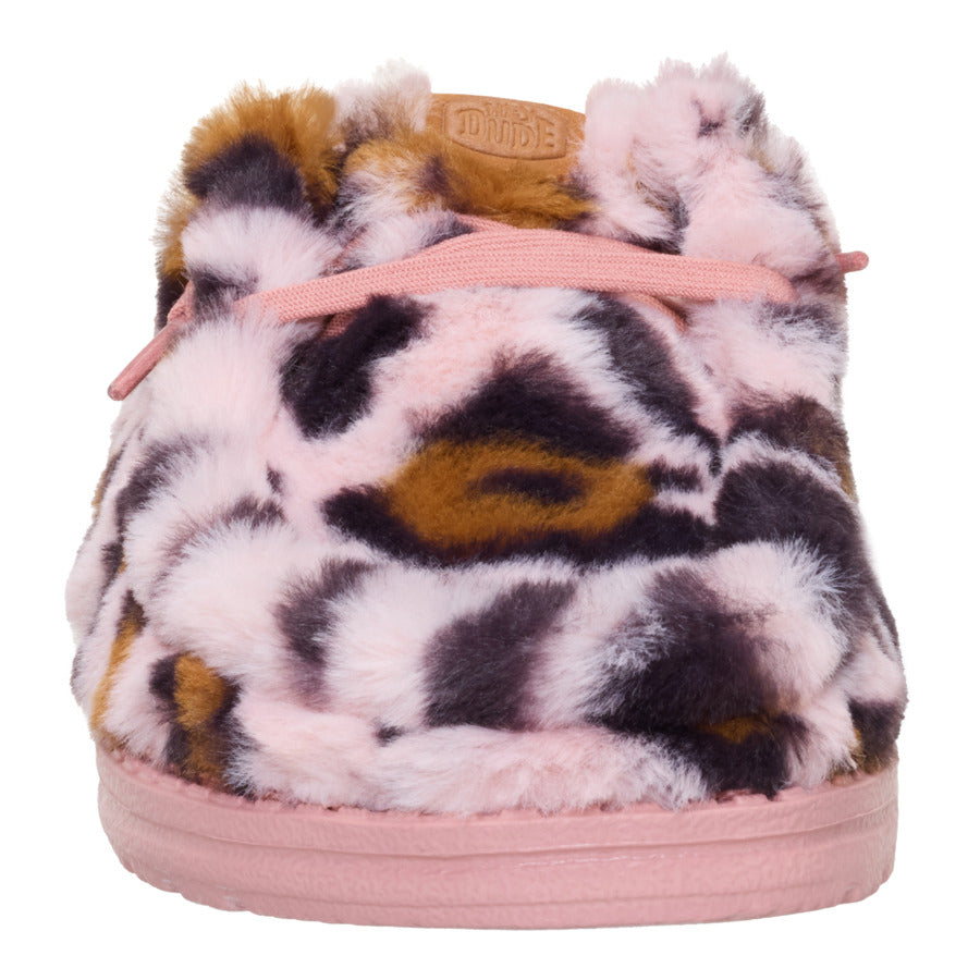 Wendy Slipper Leo Fur ÿ Pink/Multi - Image 4