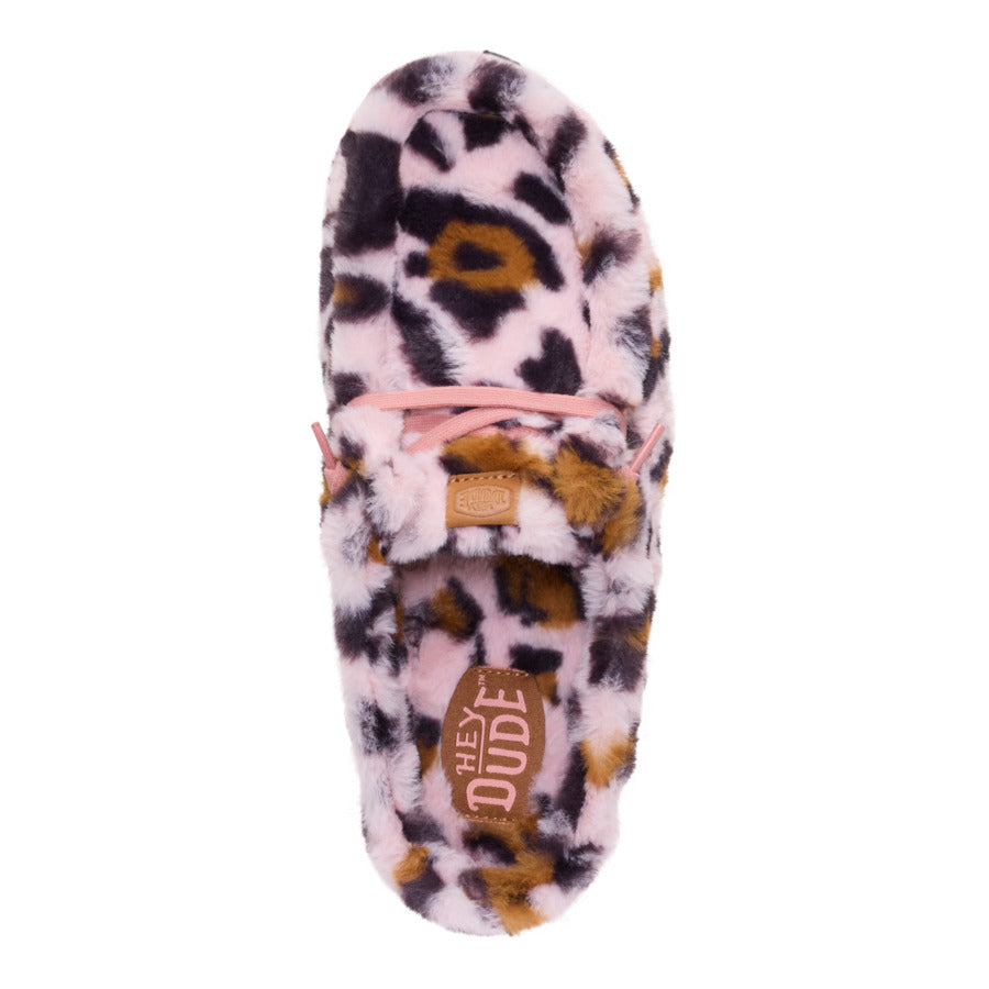 Wendy Slipper Leo Fur ÿ Pink/Multi - Image 6