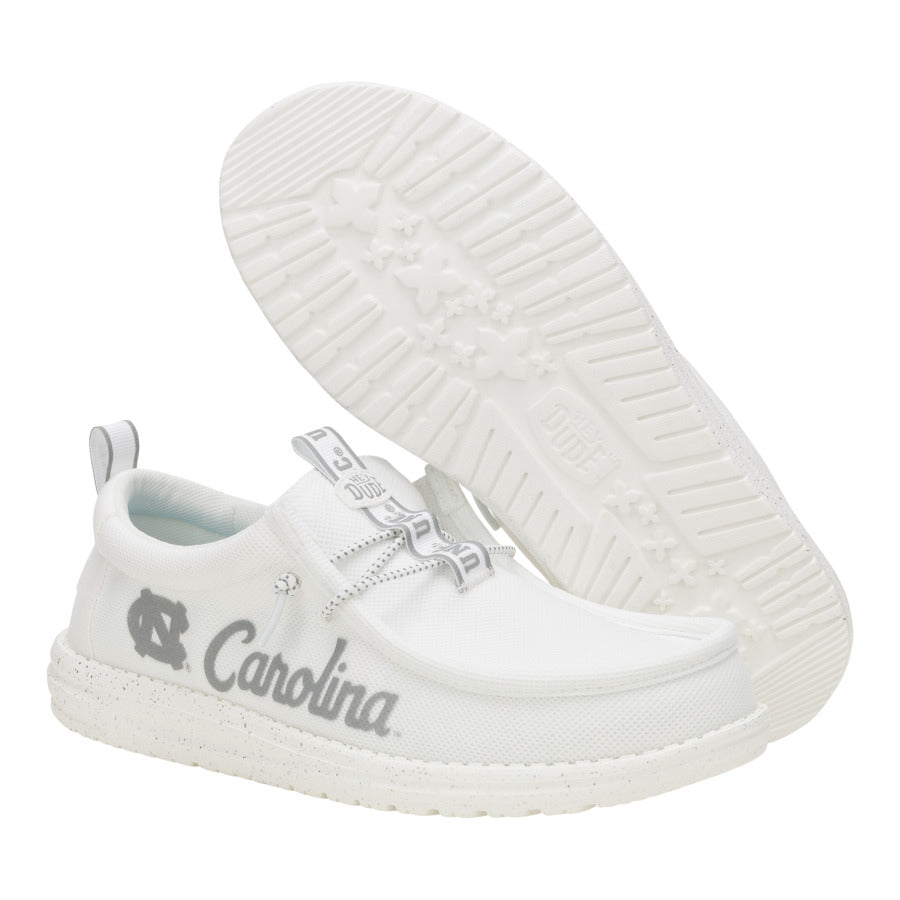 Wally UNC Tar Heels ÿ Tar Heels White/Light Blue - Image 4