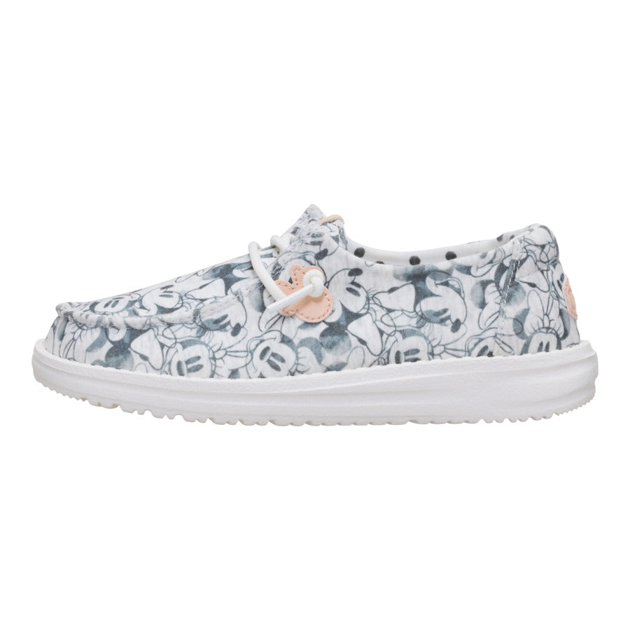 Disney Minnie Mouse Print Wendy Youth ÿ Grey Multi