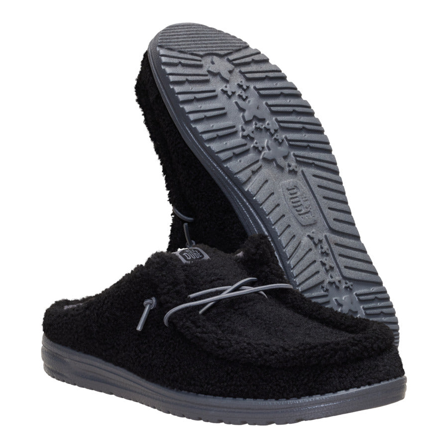 Wally Slip Sherpa - Black - Image 3