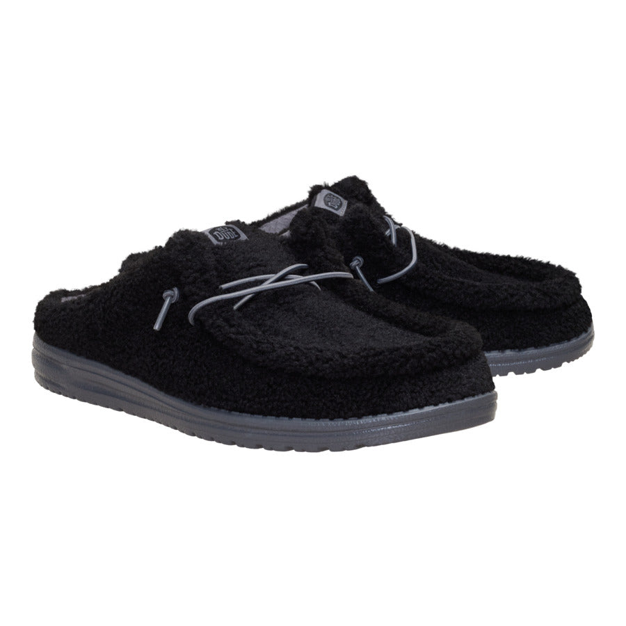 Wally Slip Sherpa - Black - Image 2
