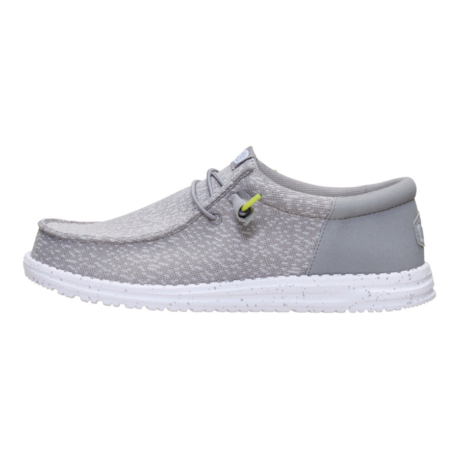 Wally Funk Stretch Speckle - Flannel Grey/Multi