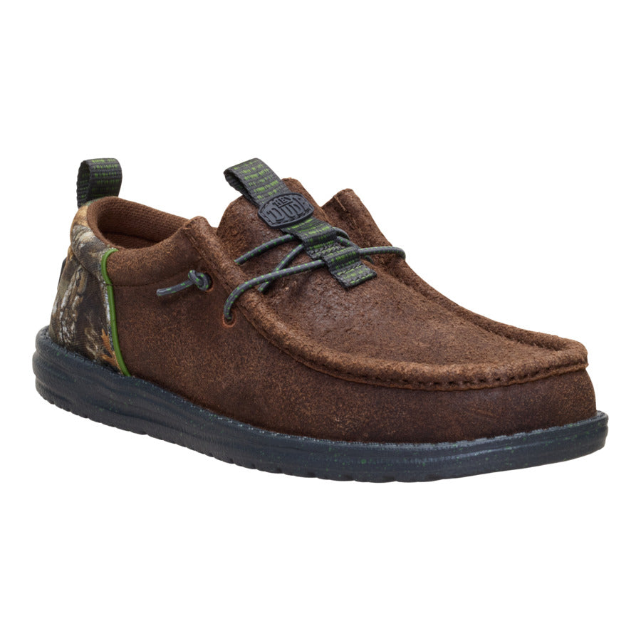 Wally Funk Realtree Edge Suede - Mole Brown/Camo - Image 9