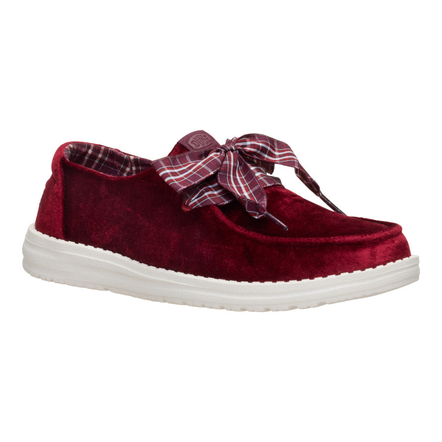 Wendy Holiday Bow ÿ Burgundy - Image 7