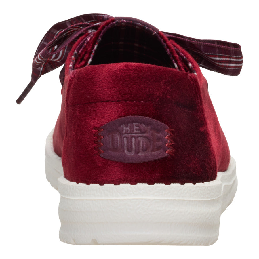 Wendy Holiday Bow ÿ Burgundy - Image 5