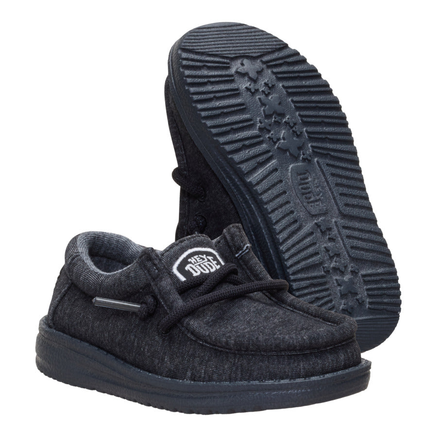 Wally Toddler Stretch Jersey ÿ Black - Image 3