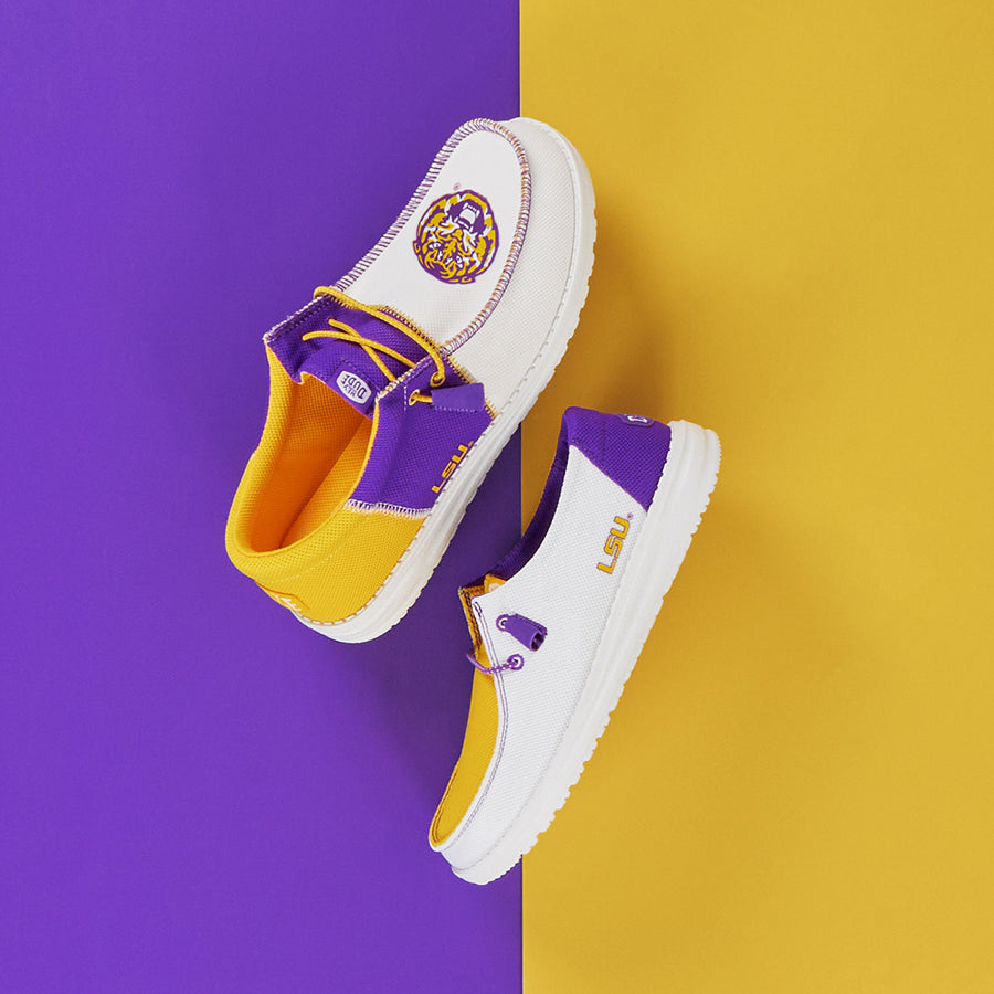Men-s Wally Tri LSU - LSU Purple/Gold - Image 2